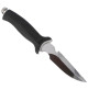 Aquatys knife - White Inox - Black Color - KV-AAQT12-N - AZZI SUB (ONLY SOLD IN LEBANON)